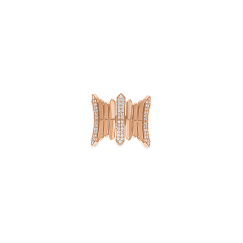 0.50Ct. Solid Gold Round Cut Natural Diamond Cocktail Band Ring Jewelry