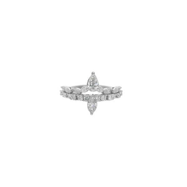 Toi et Moi engagement rings