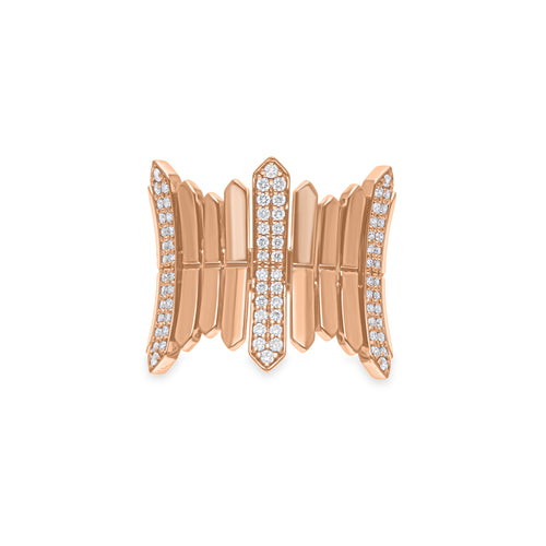 0.50Ct. Solid Gold Round Cut Natural Diamond Cocktail Band Ring Jewelry